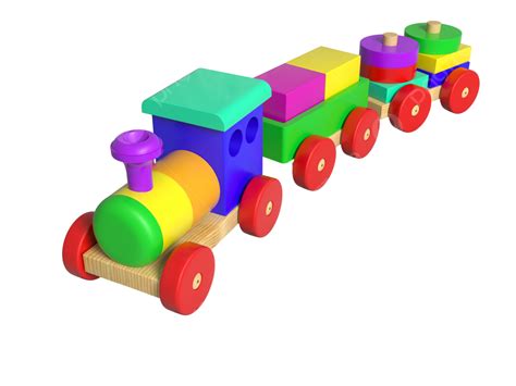 Wooden Toy Train Wagon, Preschool, Wood, Miniature Train PNG Transparent Image and Clipart for ...