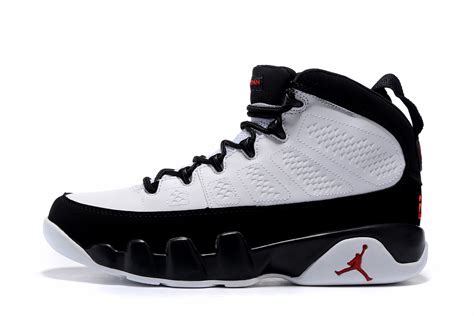 Nike Air Jordan 9 Retro High White Black Red Sport Sneakers for Online Sale_01_01 | Air jordans ...