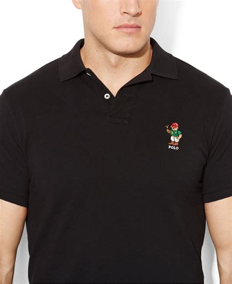 Polo Ralph Lauren Big And Tall Classic-Fit Polo Bear Mesh Shirt in ...