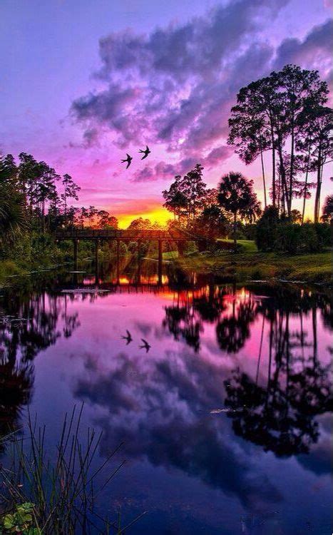 Sunset Reflection in Jupiter, Florida Beautiful Sunset, Beautiful World, Beautiful Images ...