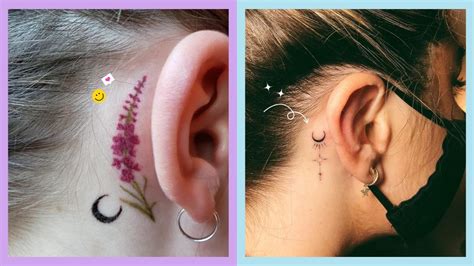 LIST: These Best Behind The Ear Tattoo Designs To Try