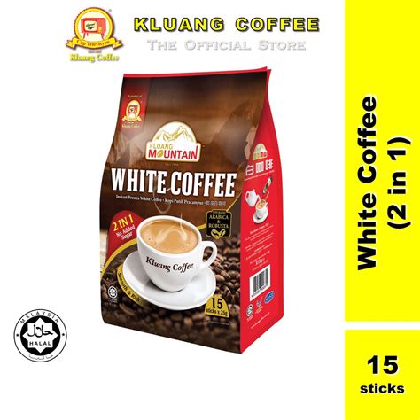 Kluang Mountain 2 In 1 Cap Televisyen White Coffee (15 Sticks x 1 Pack ...