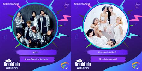 BreakTudo Awards 2020: GOT7 and (G)I-DLE wins Brazilian award for the first time | allkpop