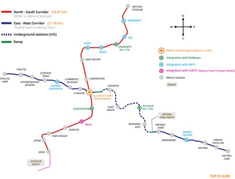 PM Modi To Inaugurate Ahmedabad Metro Rail Phase I Today; Know Route ...