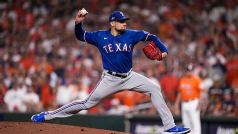 Nathan Eovaldi to start for the Rangers in Game 1 of the World Series ...