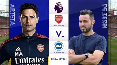 Arsenal vs Brighton Full Match Replay - Premier League 2022/2023