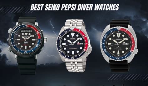 10 Best Seiko Pepsi Diver Watches (Pepsi Bezel On a Budget!)