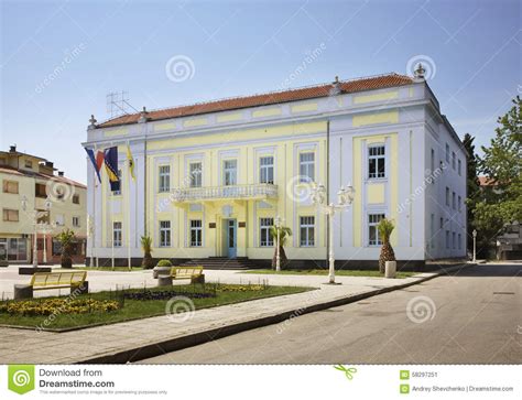 City Administration in Caplina. Bosnia and Herzegovina Stock Image ...