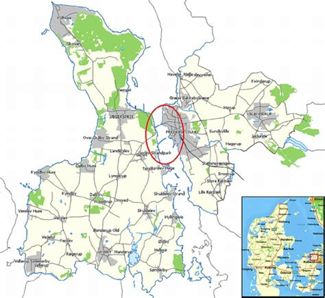 Map of Frederikssund (sources: ; ) | Download Scientific Diagram