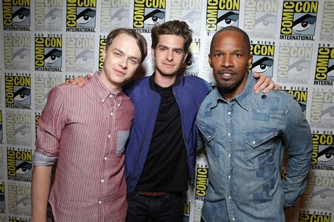 European and American Cast message distribution center: 2013 SDCC The Amazing Spider-Man 2 Cast ...