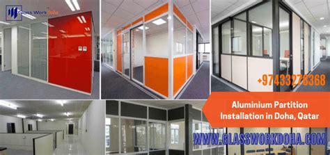 Aluminium Partition Installation in Doha,Qatar [2022] - GlassworkDoha.com