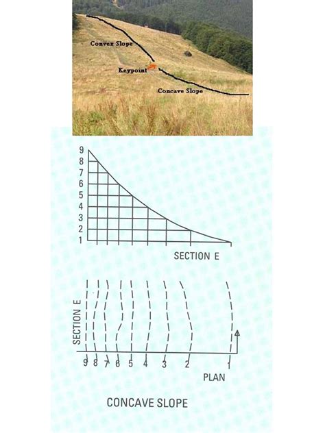 Concave slope in plan view and section elevation | How to plan, Social ...