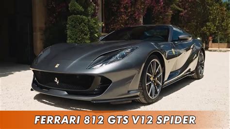 Ferrari 812 GTS V12 Spider (2020) - Performance And Exclusivity - YouTube