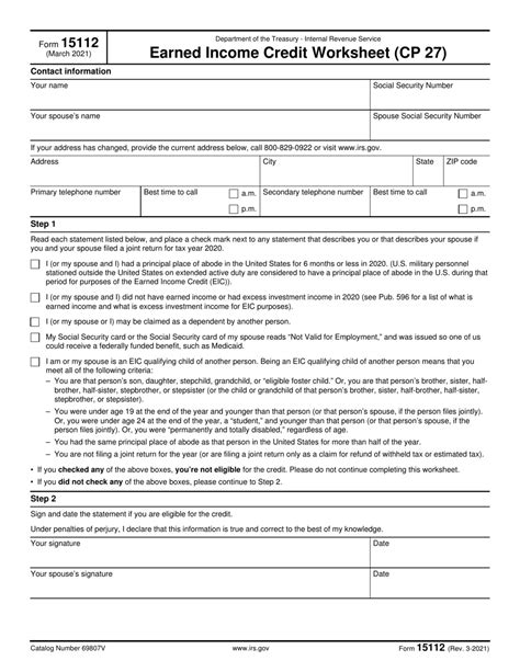 IRS Form 15112 - Fill Out, Sign Online and Download Fillable PDF ...