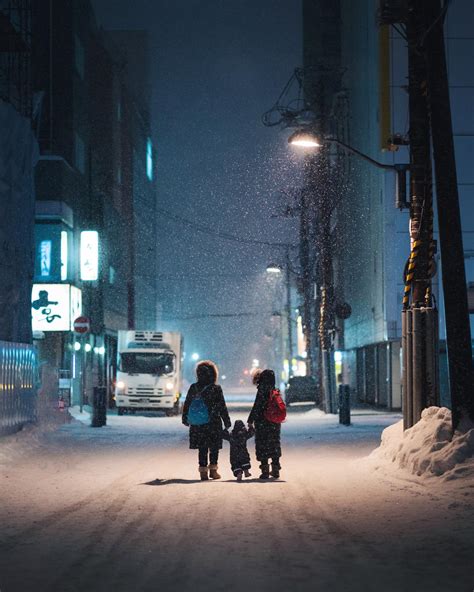 Interesting Photo of the Day: Warm Moment on a Snowy Night