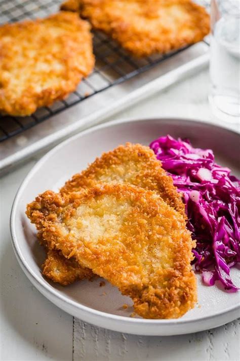 Easy Pork Cutlets with Quick Red Cabbage Slaw - Busy Cooks | Recipe | Pork cutlets, Easy pork ...
