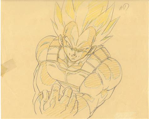 a drawing of gohan from dragon ball