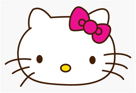 Hello Kitty Happy Face , Png Download - Transparent Hello Kitty Head ...