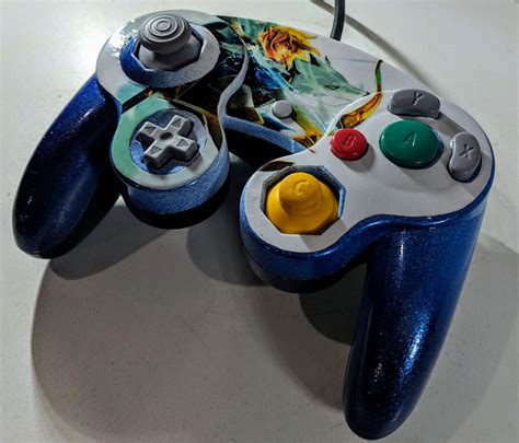 "Custom Painted GameCube Controller" : r/zelda