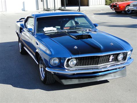 1969, Ford, Mustang, Mach, 1, Coupe, Cars, Blue Wallpapers HD / Desktop and Mobile Backgrounds