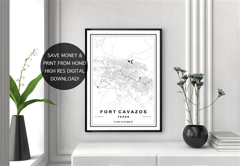 FORT CAVAZOS MAP, High Res Download, Map of Fort Cavazos, Fort Cavazos ...