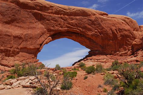 North Window Arch - Arches National Park, | Arches national park ...