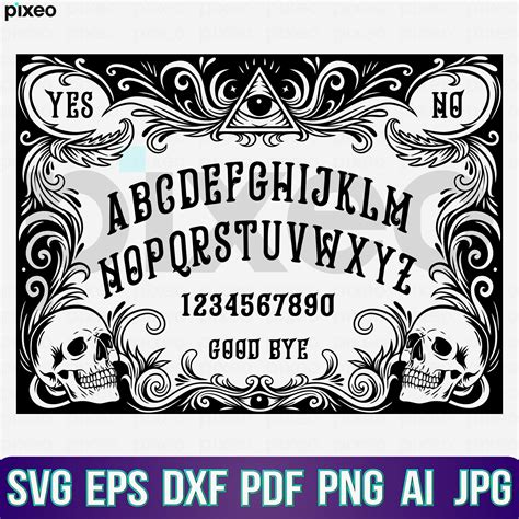 Ouija Board Svg Ouija Board Game Svg Dead Spirit Game Svg - Etsy New Zealand