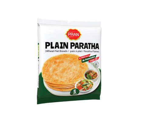 Snacks & Instant Foods :: Frozen Snacks :: PRAN Plain Paratha (5Pcs)- 400gm