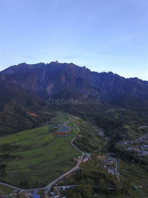 Aerial View of Majestic Mount Kinabalu, Kundasang Sabah Stock Image - Image of nature, landmark ...