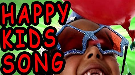 Happy Song for Children with Lyrics - Kids Songs by The Learning Station - YouTube