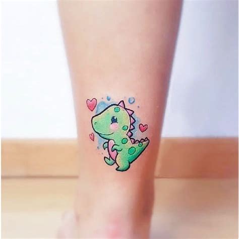 Cute Little Dinosaur Tattoo Paste-holiday Gift Creativity - Etsy