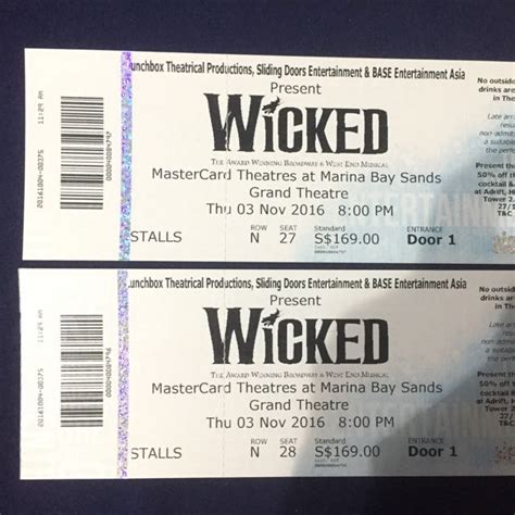 Why are Wicked Tickets so Expensive?