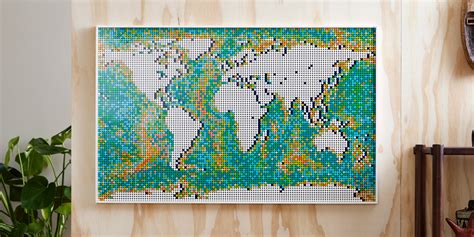 LEGO World Map debuts with 11,000 pieces as largest set yet - 9to5Toys