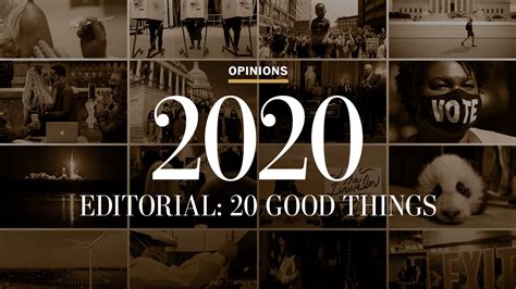 20 good things that happened in 2020 - The Washington Post