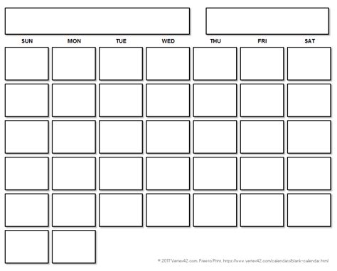 free 15 sample blank calendar templates in pdf - free printable blank ...