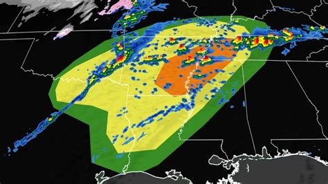 More than 20 million people face the threat of severe storms across the ...