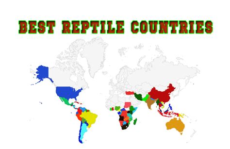 Map: Best Reptile Habitat in the World – Cobras.org