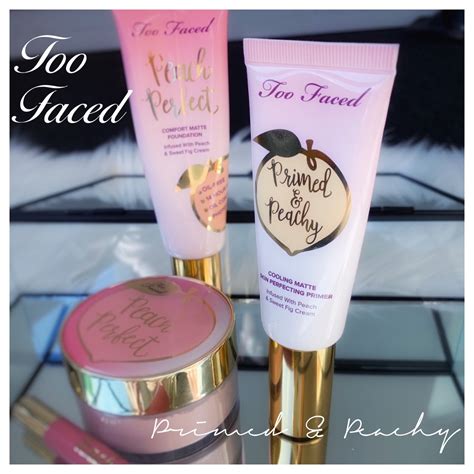 Too Faced Primed & Peachy Cooling Matte Perfecting Primer - Bellyrubz ...