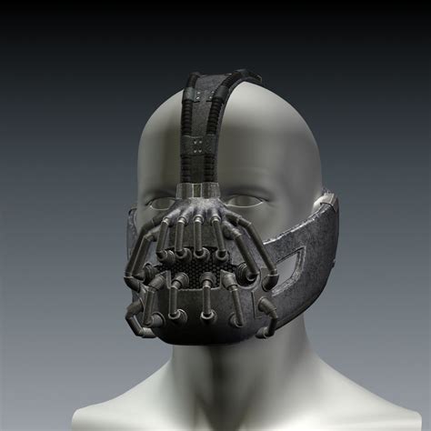 Bane Mask 3D model | CGTrader