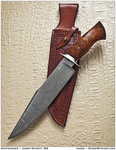 Jason Knight Bowie | Bowie knife, Jason knight knives, Hunting knife