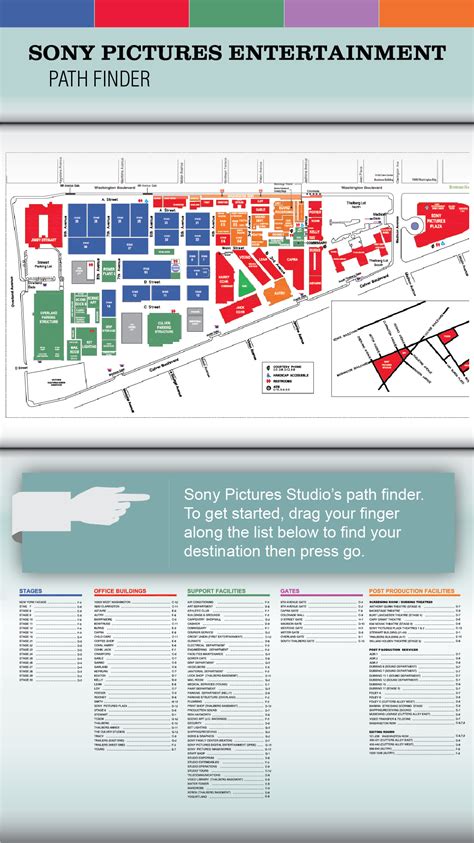 Sony Studio Map :: Behance