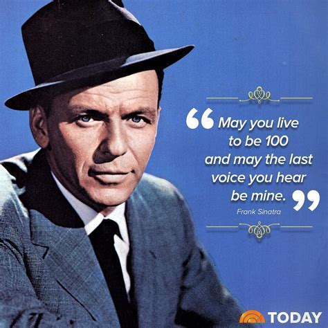 Remembering the legendary Frank Sinatra on his birthday with this quote ...