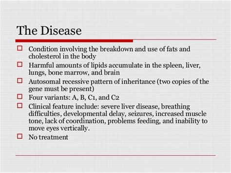 Niemann pick disease