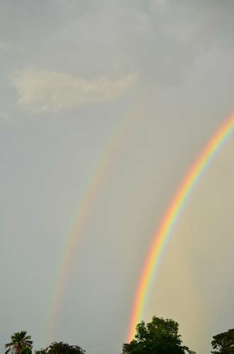 Double Rainbows | I know it is not vivid as it is. Try to zo… | Flickr
