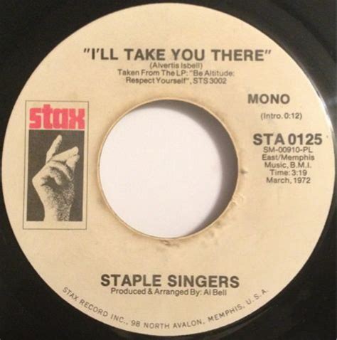 The Staple Singers - I'll Take You There (1972, Plastic Products Pressing, Vinyl) | Discogs