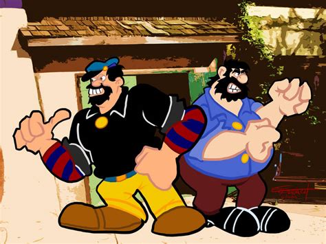 Day 144 Bluto and Brutus by Frenchs-Asylum on DeviantArt