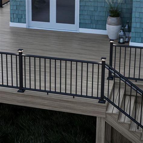 Deckorators DCK 6FT 42IN CL SBLK STR RAIL KIT Lowes.com | Deck stair railing, Deck railing ...