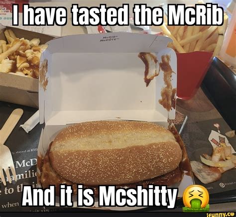 Mcrib memes. Best Collection of funny Mcrib pictures on iFunny