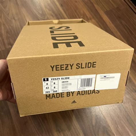 Yeezy Slide box brand new - Depop