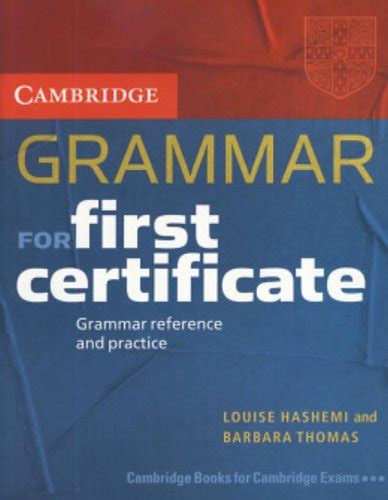 Cambridge Grammar for First Certificate Students Book without Answers ...